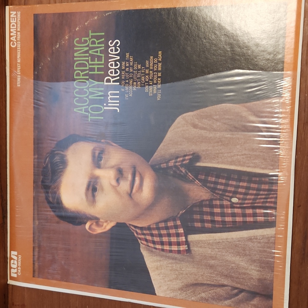 Jim Reeves "According To My Heart"